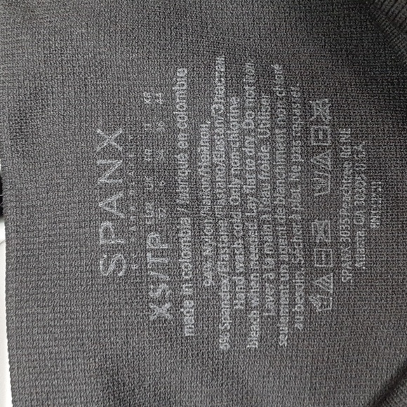 Spanx Black Camo Seamless Shaping Leggings - Picture 4 of 9